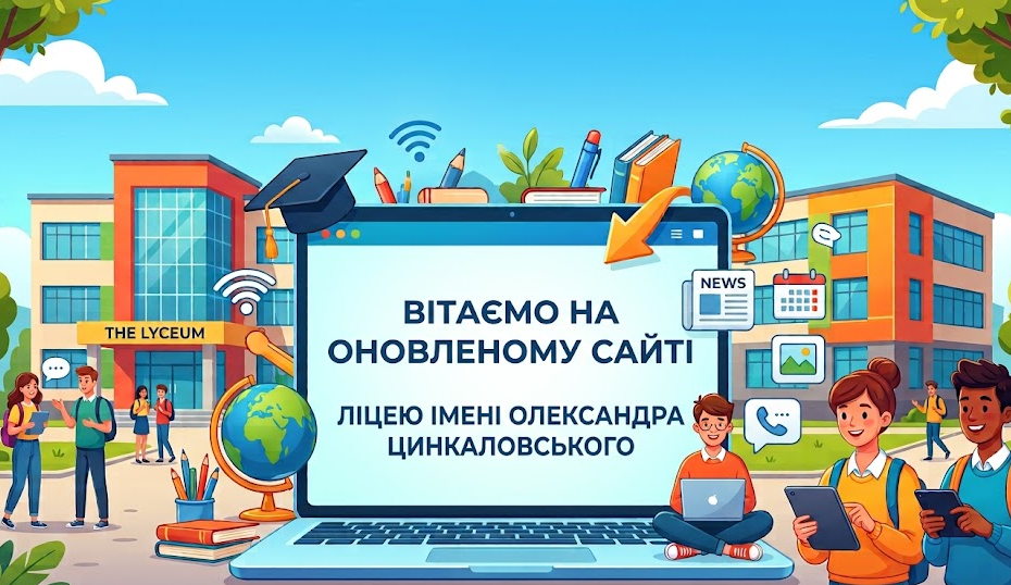 Оновлений сайт ліцею